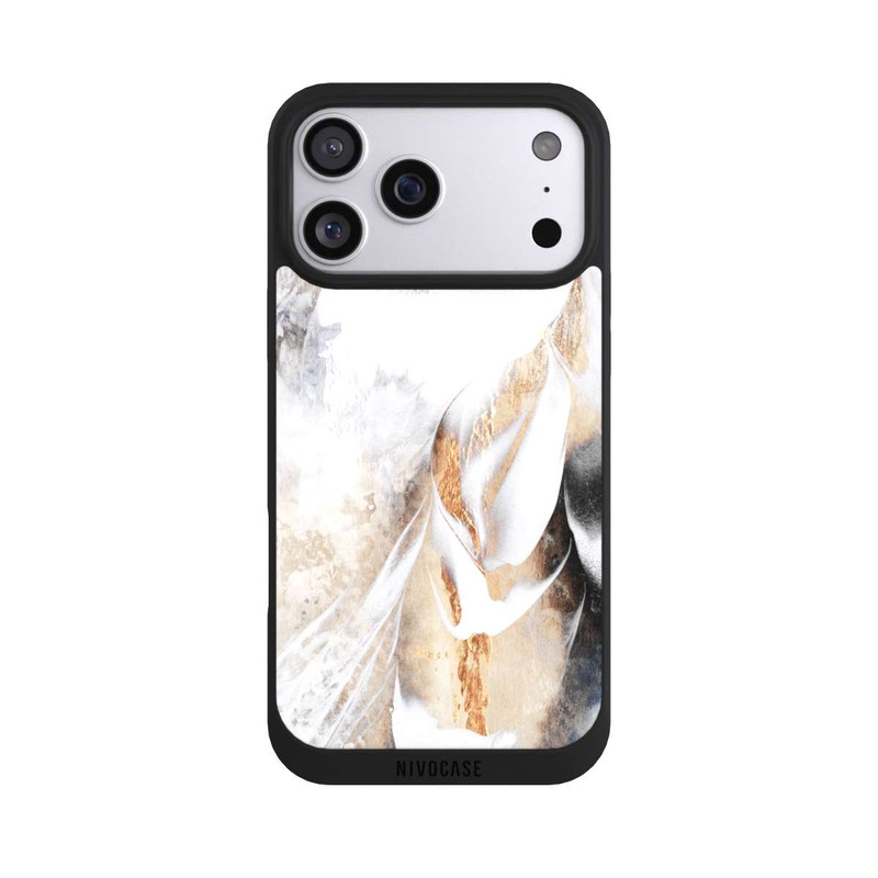 iPhone 17 Pro Max NIVOpure Beruhige Deine Seele Golddruck