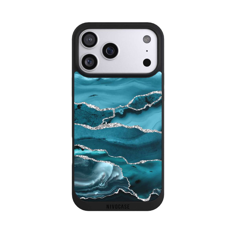 iPhone 17 Pro Max NIVOpure Gletscher Eis Marmor