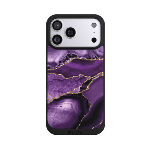 Apple iPhone 17 Pro Max NIVOpure Marbre Violet Paysage