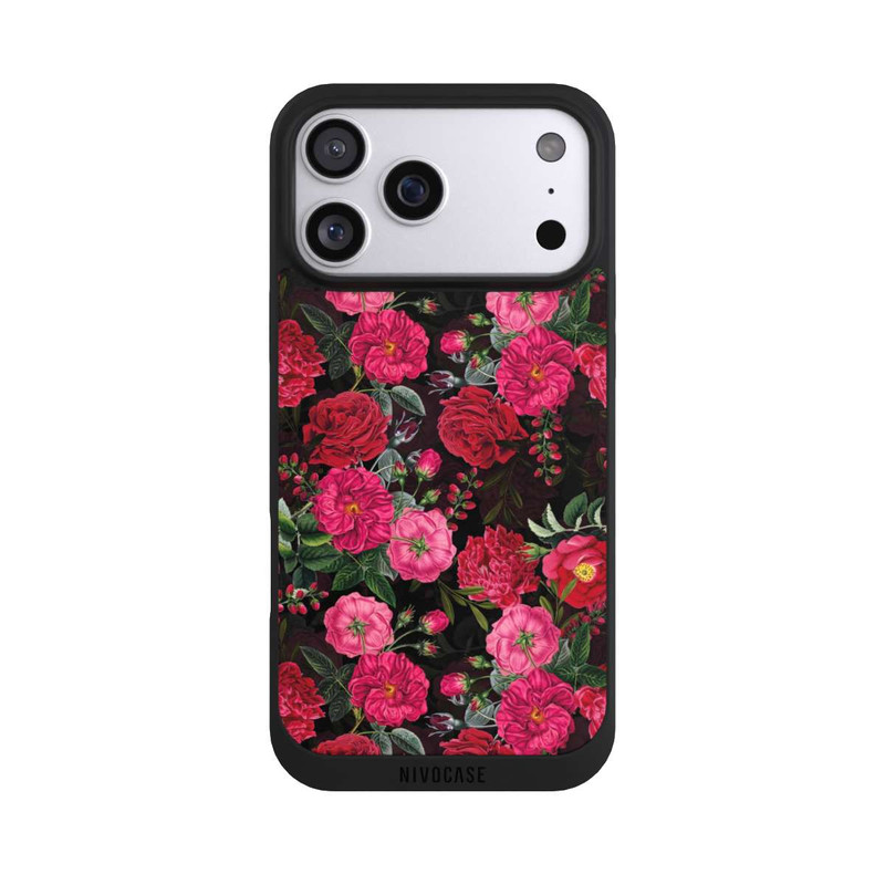iPhone 17 Pro Max NIVOpure Pink und Rote Blumen