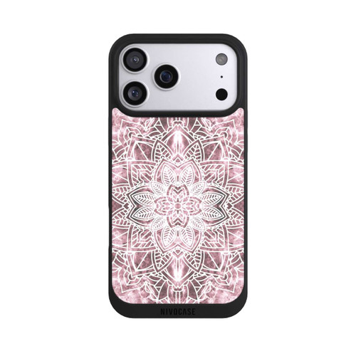 Apple iPhone 17 Pro Max NIVOpure Mandala en marbre blush