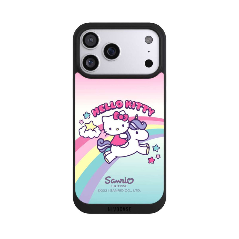 iPhone 17 Pro Max NIVOpure Hello Kitty Regenbogen 