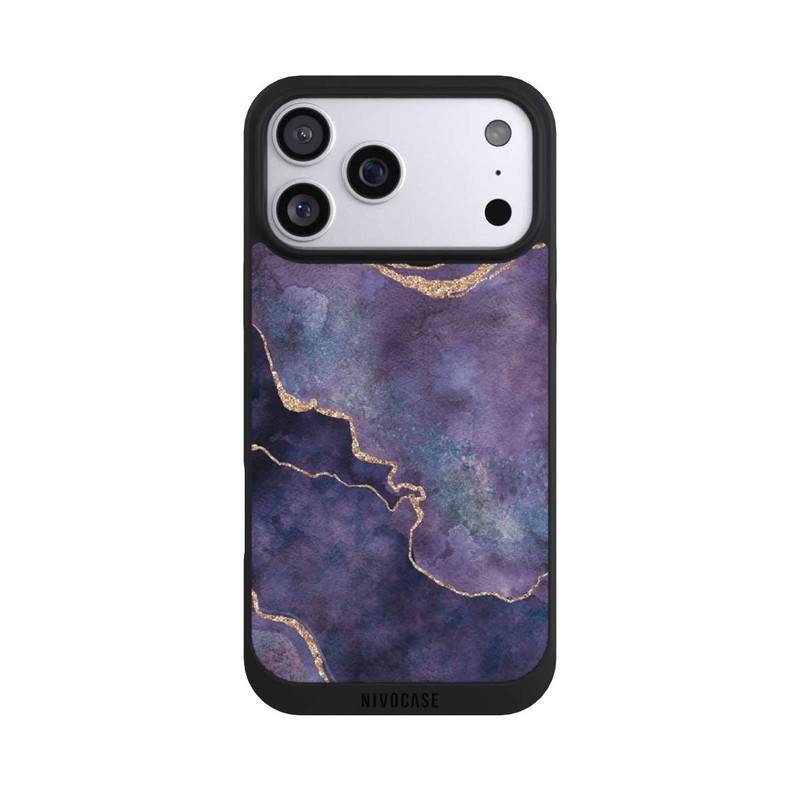 iPhone 17 Pro Max NIVOpure Lila Edelstein glamourös