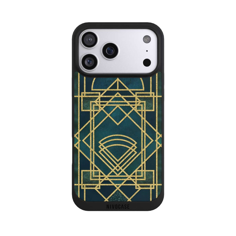 iPhone 17 Pro Max NIVOpure Art Deco Quadrat