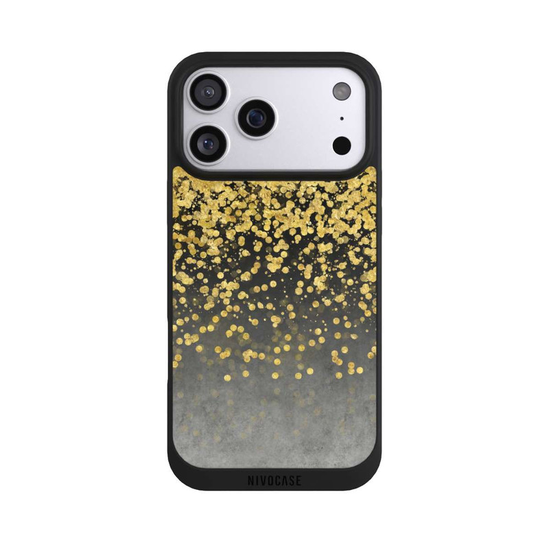 iPhone 17 Pro Max NIVOpure glänzender Goldregen