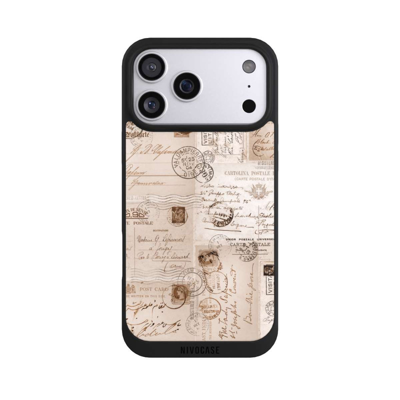 iPhone 17 Pro Max NIVOpure Vintage Briefmarken