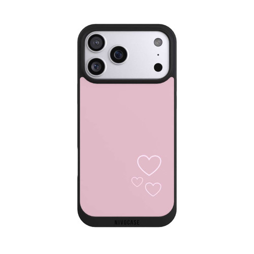 Apple iPhone 17 Pro Max NIVOpure Pink little hearts