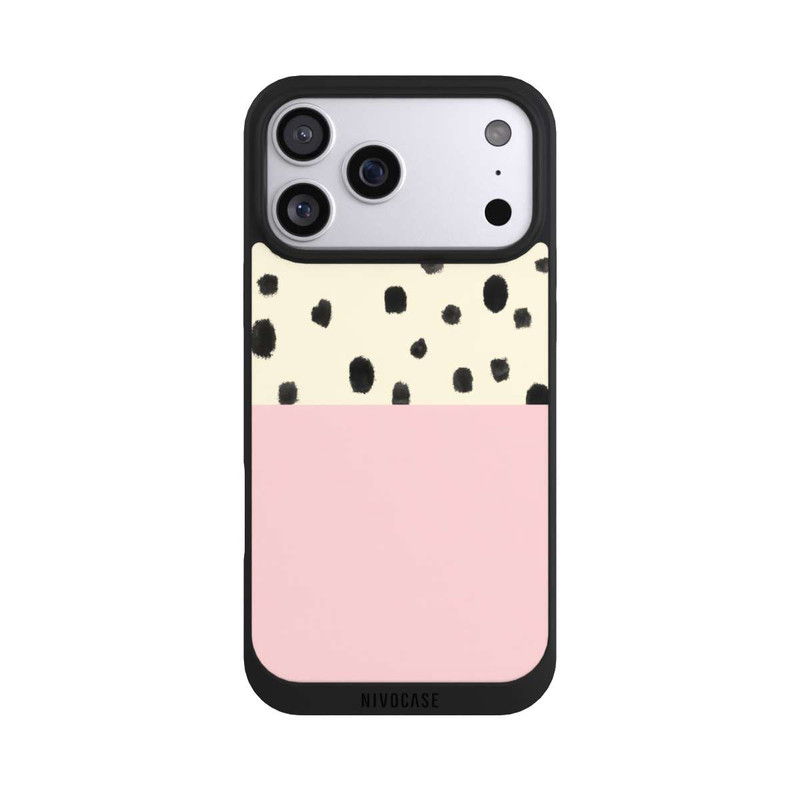 iPhone 17 Pro Max NIVOpure Punkte und Rosa