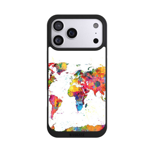 Apple iPhone 17 Pro Max NIVOpure World Map Splash