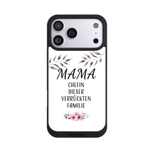 Apple iPhone 17 Pro Max NIVOpure Mama Chefin dieser Verrückten Familie Weiß