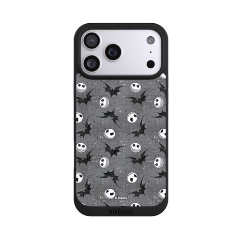 Apple iPhone 17 Pro Max NIVOpure Jack grey pattern Tim Burtons Nightmare before Christmas