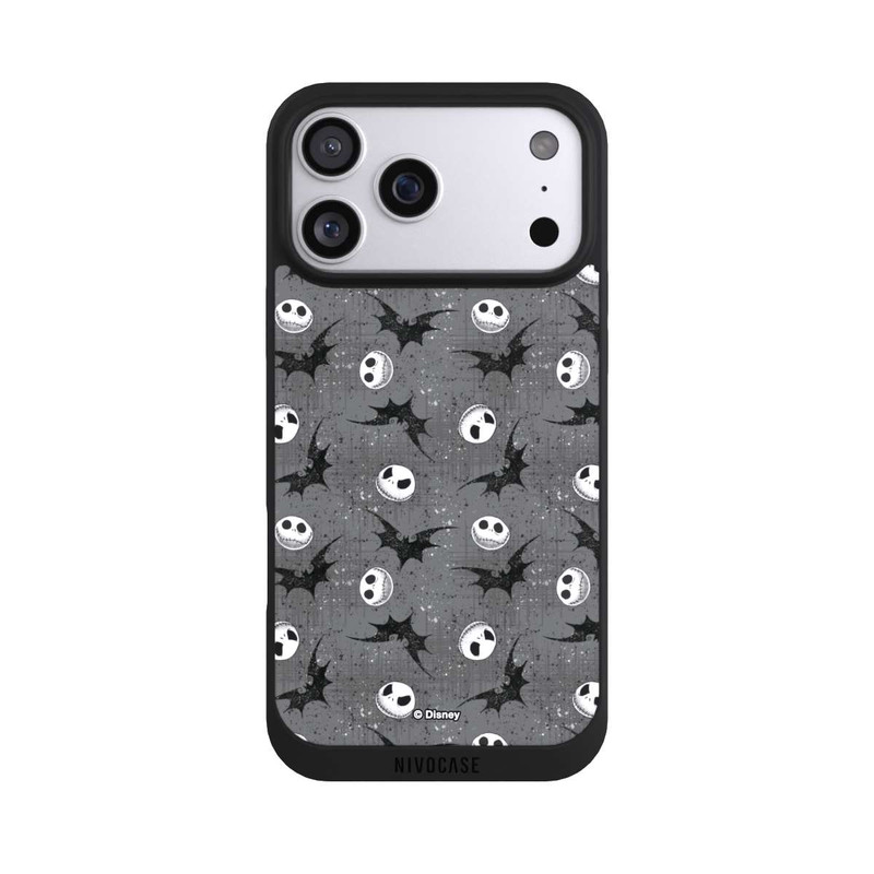iPhone 17 Pro Max NIVOpure Jack Grey Pattern Tim Burtons Nightmare before Christmas