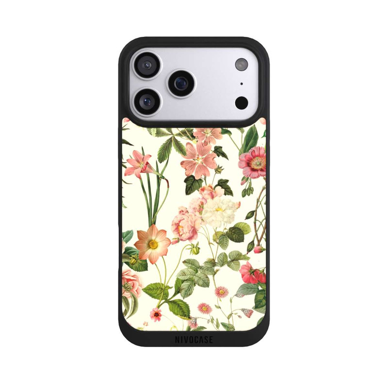 iPhone 17 Pro Max NIVOpure Wildblumen auf Hellgelb
