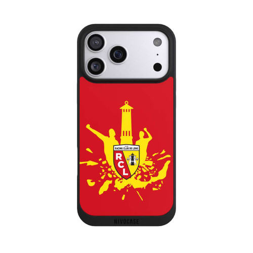 Apple iPhone 17 Pro Max NIVOpure Tour RCL jaune sur rouge