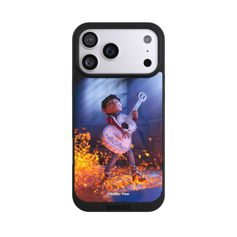 iPhone 17 Pro Max NIVOpure Miguel Coco Gitarrenfilm-Szene