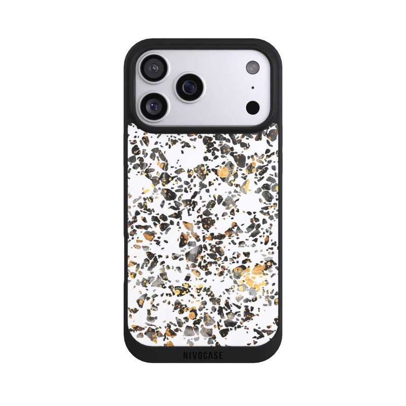 iPhone 17 Pro Max NIVOpure Gold Speckled Terrazzo