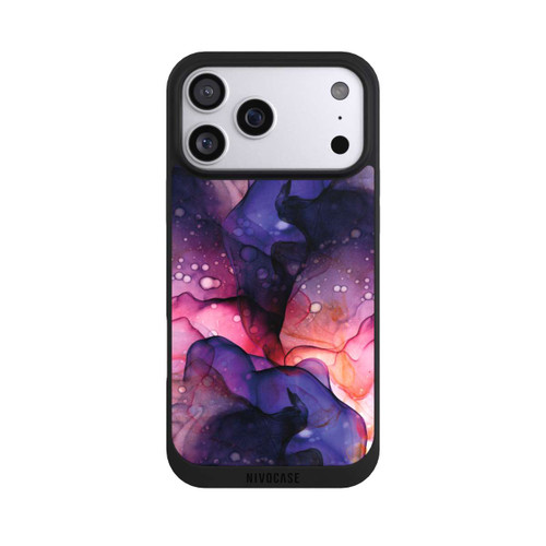 Apple iPhone 17 Pro Max NIVOpure Flüssige Kunst Lila-Pink