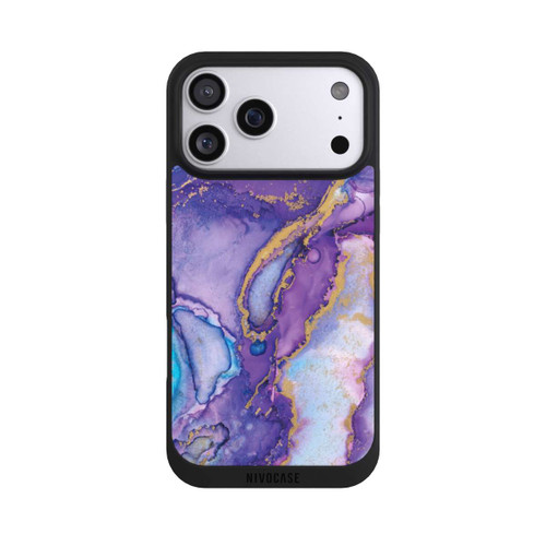 Apple iPhone 17 Pro Max NIVOpure Strudel lila und blau