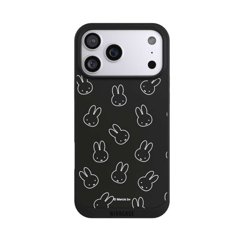 Apple iPhone 17 Pro Max NIVOpure Miffy Pattern Black