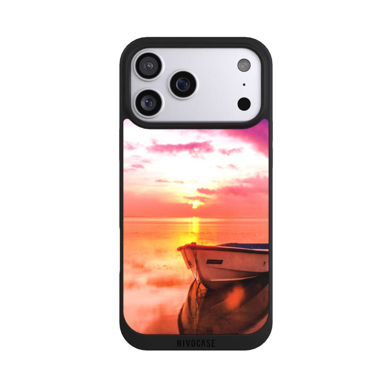 iPhone 17 Pro Max NIVOpure Beach Dawn Boat