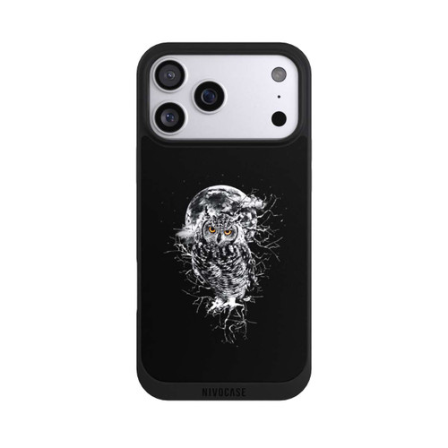 Apple iPhone 17 Pro Max NIVOpure Owl in black/white