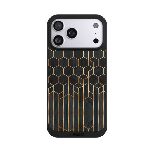 Apple iPhone 17 Pro Max NIVOpure Schwarze Sechsecke