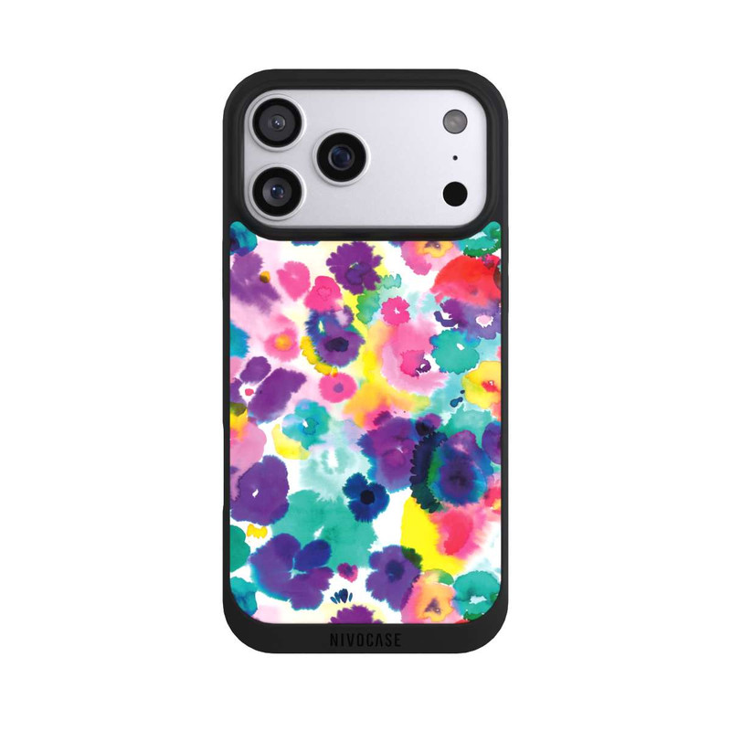 iPhone 17 Pro Max NIVOpure Aquarellblumen abstrakt