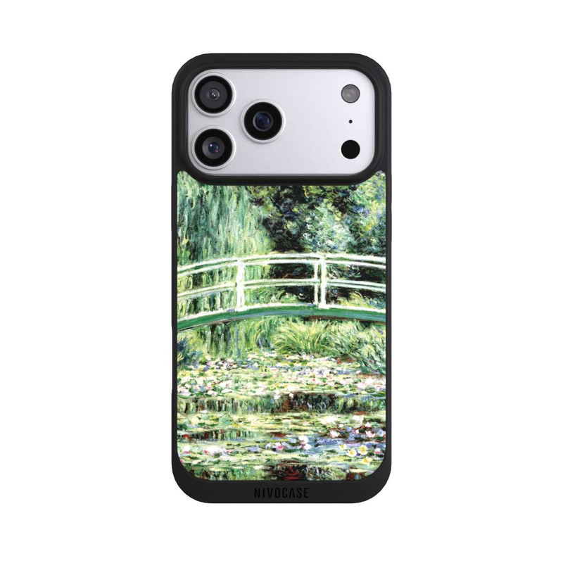 iPhone 17 Pro Max NIVOpure White Waterlilies by Claude Monet