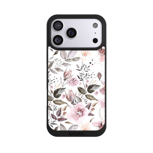 Apple iPhone 17 Pro Max NIVOpure Aquarell braune Rosenblüten