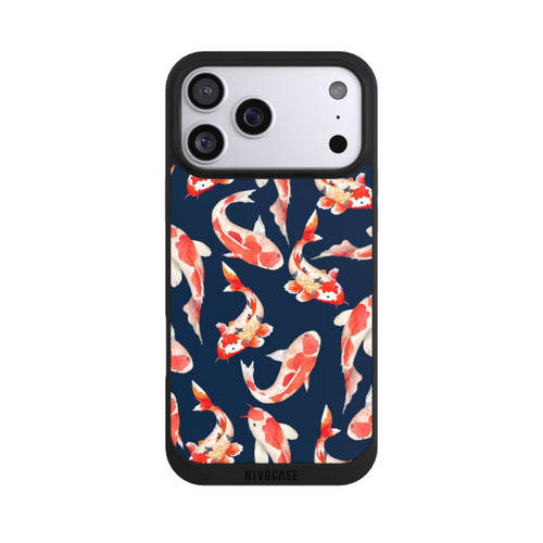 Apple iPhone 17 Pro Max NIVOpure Coral Fish on Blue Background