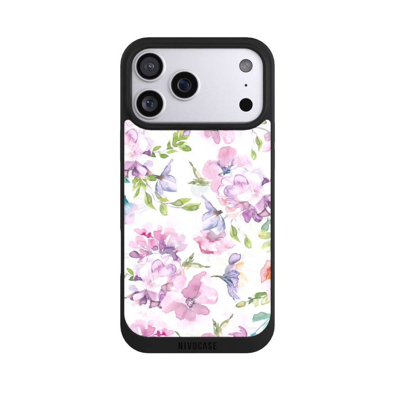 iPhone 17 Pro Max NIVOpure Aquarell Blumen