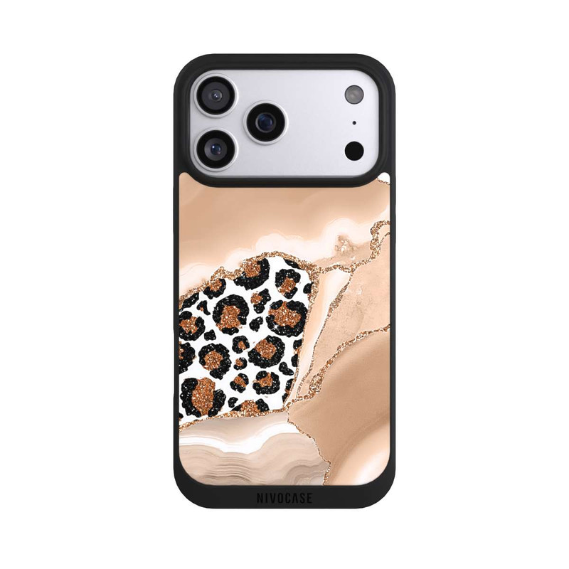 iPhone 17 Pro Max NIVOpure  Muster und Texturen Hellgold
