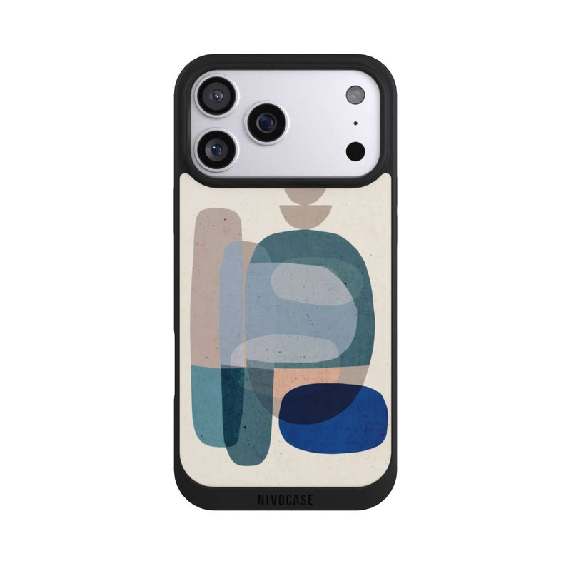 iPhone 17 Pro Max NIVOpure Pierres n° 3 Bleu