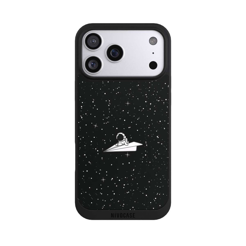 iPhone 17 Pro Max NIVOpure Astronaut Paper Plane Comic