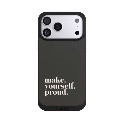 Apple iPhone 17 Pro Max NIVOpure Make Yourself Proud Quote