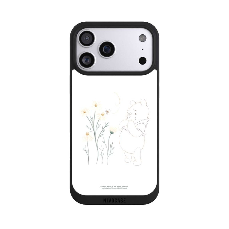iPhone 17 Pro Max NIVOpure Winnie Pooh regarde les marguerites