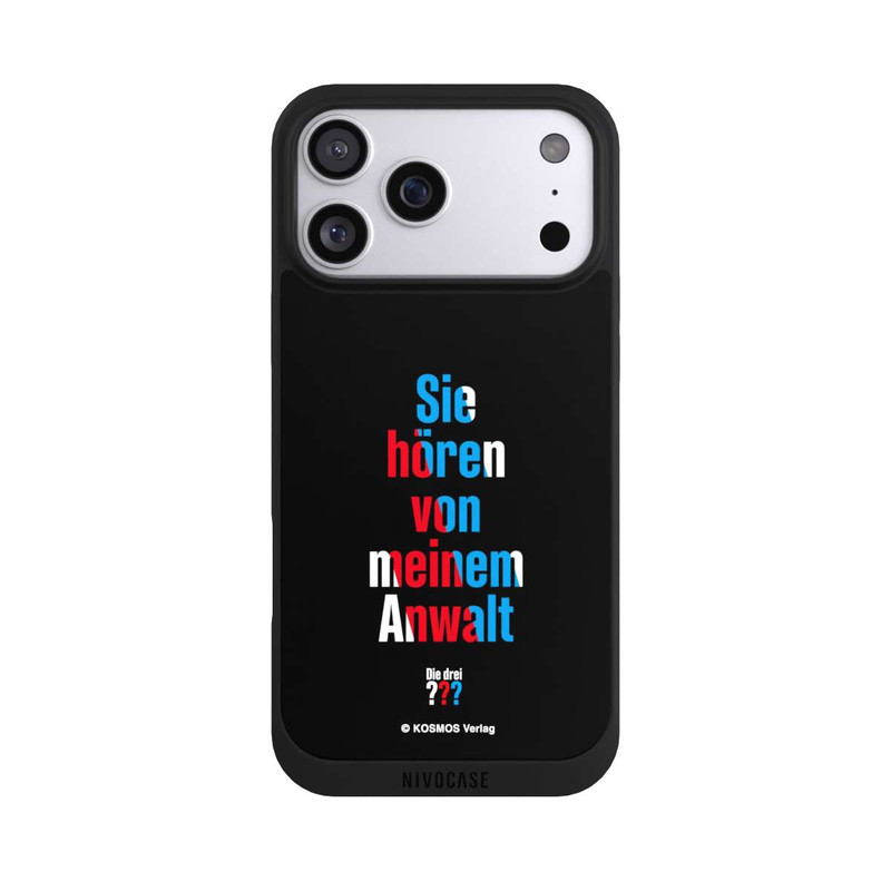iPhone 17 Pro Max NIVOpure Sie Hören von Meinem Anwalt