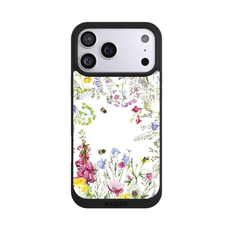 iPhone 17 Pro Max NIVOpure Summer Meadow Wildflowers Frame
