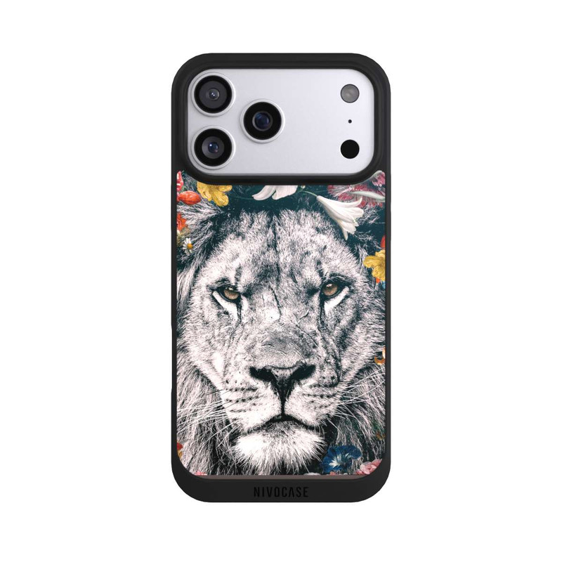 iPhone 17 Pro Max NIVOpure Lion Flowers