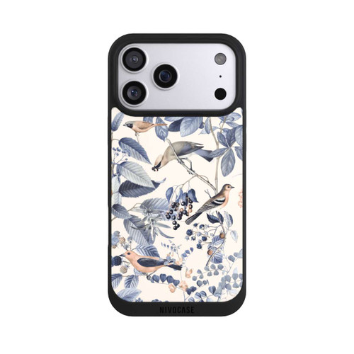 Apple iPhone 17 Pro Max NIVOpure Vögel und Beeren in Beige