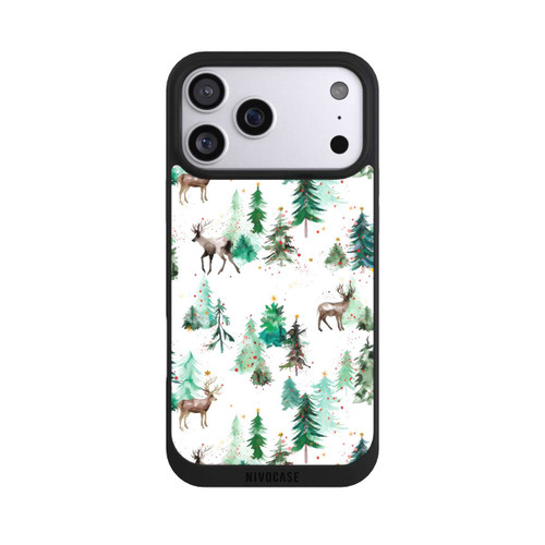 Apple iPhone 17 Pro Max NIVOpure Deers and Winter Xmas Trees