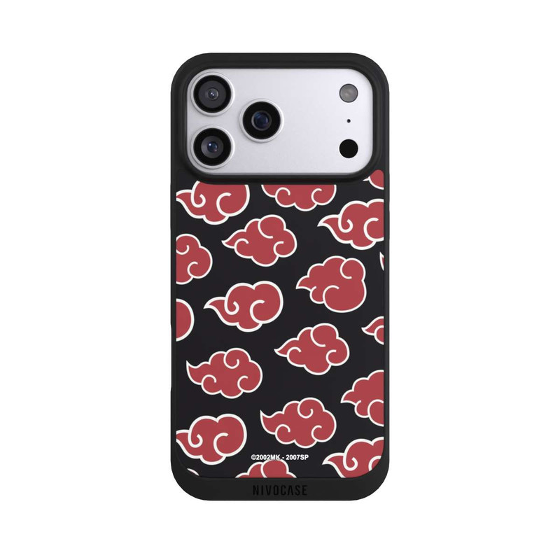 iPhone 17 Pro Max NIVOpure Akatsuki Pattern Black Big