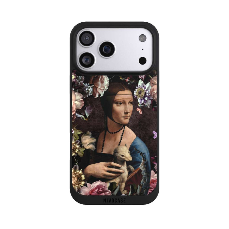 iPhone 17 Pro Max NIVOpure Dame mit dem Hermelin Rosen