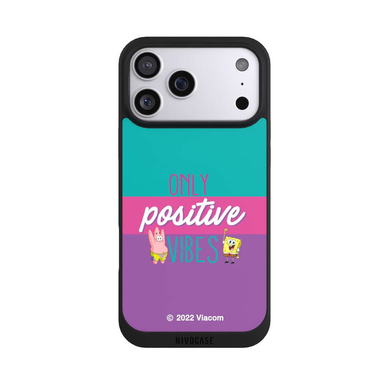 iPhone 17 Pro Max NIVOpure  Spongebob - Only Positive Vibes