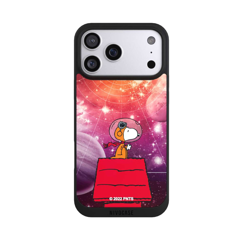 iPhone 17 Pro Max NIVOpure Snoopy Weltraumreisender Planet