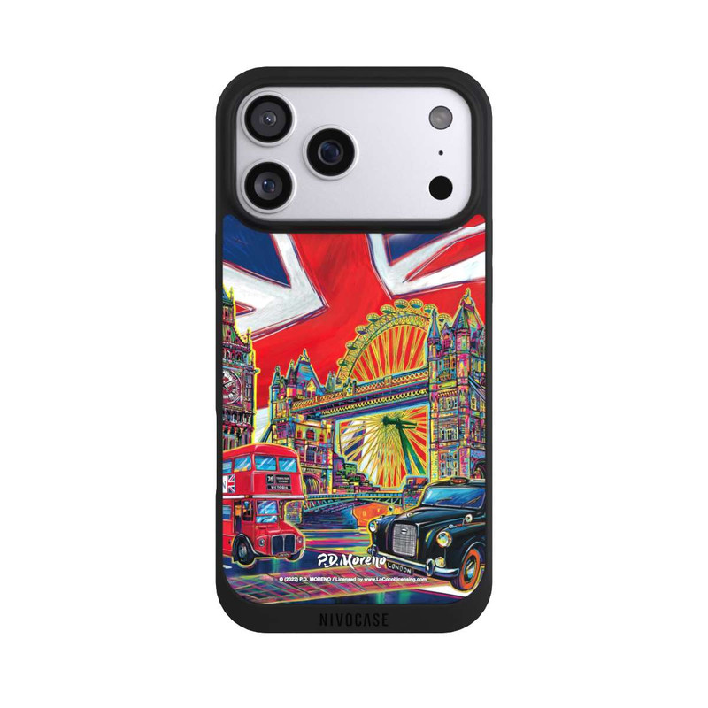 iPhone 17 Pro Max NIVOpure London City Art By P.D. Moreno