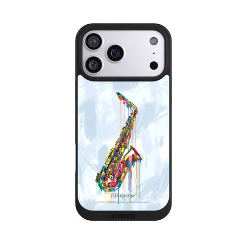Apple iPhone 17 Pro Max NIVOpure Saxophone Art By P.D. Moreno