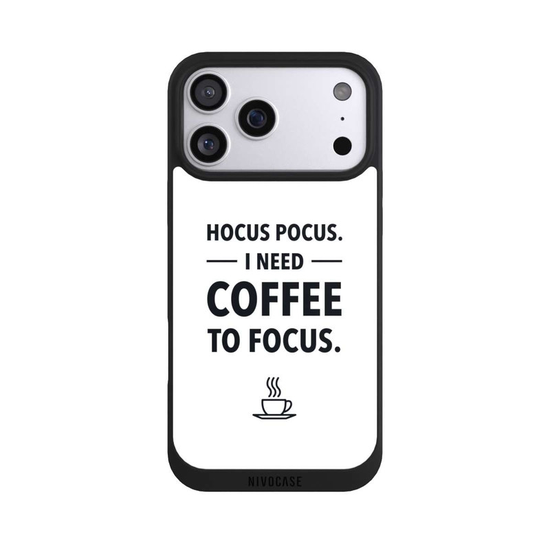 iPhone 17 Pro Max NIVOpure Hocus Pocus I Need Coffee