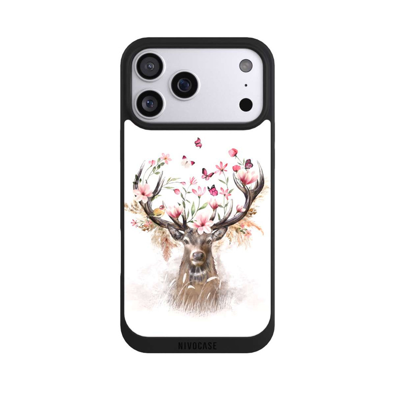 iPhone 17 Pro Max NIVOpure Hirsch Blumen Geweih