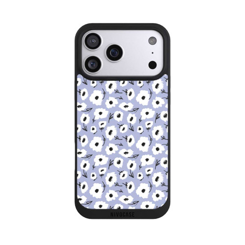 Apple iPhone 17 Pro Max NIVOpure Pattern Fleurs Lilas